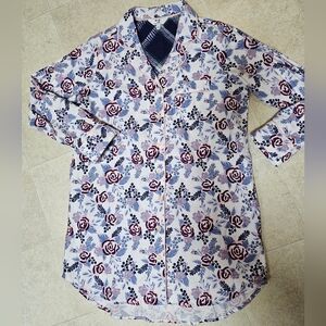 van winkle flannel night shirt womens sz m Soft Quality Peruvian Cotton Unworn